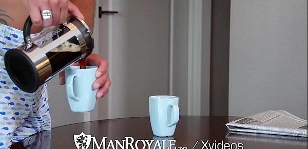  ManRoyale Thick Cock With a Cup of Coffee
